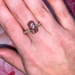 Handmade wrapped wire ring
